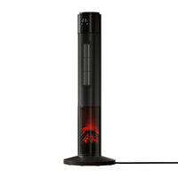 Thumbnail for Devanti Ceramic Tower Heater 3D Flame 2000W