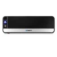 Thumbnail for Devanti 2000W Wall Mounted Panel Heater - Black