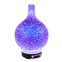 Thumbnail for Devanti Aroma Diffuser Aromatherapy 3D Glass 100ml