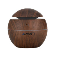 Thumbnail for Devanti Aroma Diffuser Aromatherapy Dark Wood 130ml