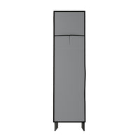 Thumbnail for Artiss Large Portable Clothes Closet Wardrobe with Shelf Grey