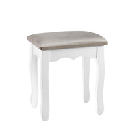 Thumbnail for Artiss Dressing Table Stool Velvet Grey