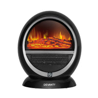 Thumbnail for Devanti Electric Fireplace Fire Heaters 1500W