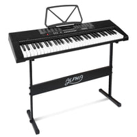 Thumbnail for Alpha 61 Keys Electronic Piano Keyboard Digital Electric w/ Stand Sound Speaker