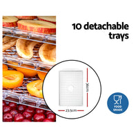 Thumbnail for Devanti 10 Trays Food Dehydrator