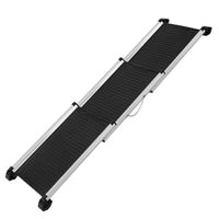 Thumbnail for i.Pet Dog Ramp Pet Stairs Steps Car SUV Foldable Portable Ladder Adjustable