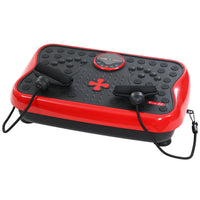 Thumbnail for Everfit Vibration Machine Platform Vibrator with Resistance Rope Home Gym Red