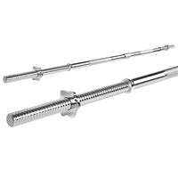 Thumbnail for Everfit 168CM 5.5FT Barbell Bar Fitness Weight Plates Dumbbells Row