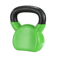 Thumbnail for Everfit 8kg Kettlebell Set Weightlifting Bench Dumbbells Kettle Bell Gym Home