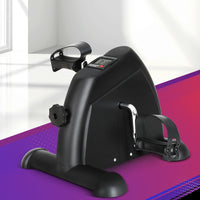 Thumbnail for Everfit Pedal Exerciser Mini Exercise Bike Cross Trainer Black
