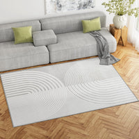 Thumbnail for Artiss Floor Rugs 160x230cm Washable Area Mat Large Carpet Faux Rabbit Fur Cyril