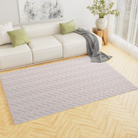 Thumbnail for Artiss Floor Rugs 160x230cm Washable Area Mat Large Carpet Microfiber Ripple