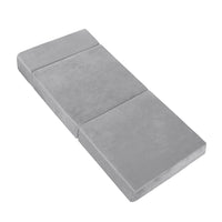 Thumbnail for Giselle Bedding Foldable Mattress Folding Foam Bed Mat Light Grey