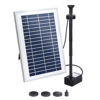 Thumbnail for Gardeon Solar Pond Pump with Battery LED Lights 4.4FT