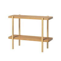 Thumbnail for Artiss Console Table 92CM 2-tier Pine Sera
