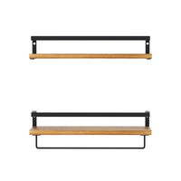 Thumbnail for Artiss Floating Wall Shelf Set of 2
