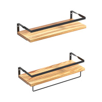 Thumbnail for Artiss Floating Wall Shelf Set of 2