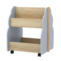 Thumbnail for Keezi Kids Toy Box Bookshelf Storage Bookcase Organiser Display Shelf