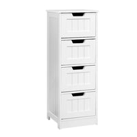 Thumbnail for Artiss 4 Chest of Drawers - LEESA White