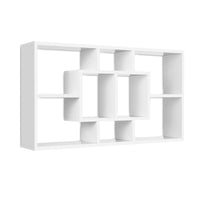 Thumbnail for Artiss Floating Wall Shelves Bookshelf White