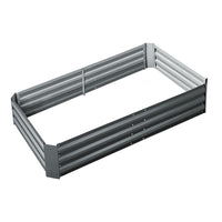 Thumbnail for Greenfingers Garden Bed 150x90cm Planter Box Raised Container Galvanised Steel