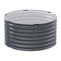 Thumbnail for Greenfingers Garden Bed 90X45cm Planter Box Raised Container Galvanised Steel