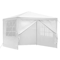 Thumbnail for Instahut Gazebo 3x3m Marquee Wedding Party Tent Outdoor Camping Side Wall Canopy Window Panel White