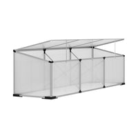 Thumbnail for Greenfingers Greenhouse 180x50x50CM Cold Frame Plant Grow Aluminium Polycarbonate Green House