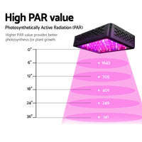 Thumbnail for Greenfingers 600W Grow Light LED Full Spectrum Indoor Plant All Stage Growth