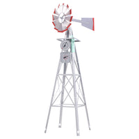 Thumbnail for Garden Windmill 4FT 146cm Metal Ornaments Outdoor Decor Ornamental Wind Will