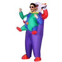 Thumbnail for Inflatable Clown Costume Adult Suit Blow Up Party Fancy Dress Halloween Cosplay