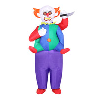 Thumbnail for Inflatable Clown Costume Adult Suit Blow Up Party Fancy Dress Halloween Cosplay