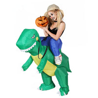 Thumbnail for Inflatable Dinosaur Costume Adult Suit Blow Up Party Fancy Dress Halloween Cosplay