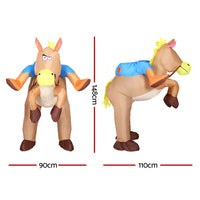 Thumbnail for Inflatable Cowboy Costume Adult Suit Blow Up Party Fancy Dress Halloween Cosplay