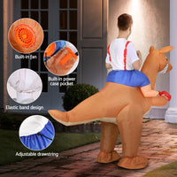 Thumbnail for Inflatable Kangaroo Costume Adult Suit Blow Up Party Fancy Dress Halloween Cosplay