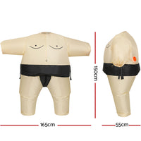 Thumbnail for Inflatable Sumo Costume Adult Suit Blow Up Party Fancy Dress Halloween Cosplay