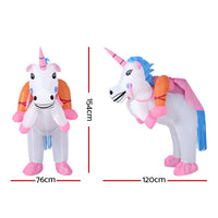Thumbnail for Inflatable Unicorn Costume Adult Suit Blow Up Party Fancy Dress Halloween Cosplay