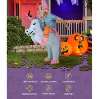 Thumbnail for Inflatable Unicorn Costume Adult Suit Blow Up Party Fancy Dress Halloween Cosplay