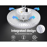 Thumbnail for Leier LED High Bay Lights 150W UFO Industrial Shed Warehouse Factory Lamp White