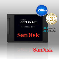 Thumbnail for SanDisk SSD Plus 240GB 2.5 inch SATA III SSD SDSSDA-240G