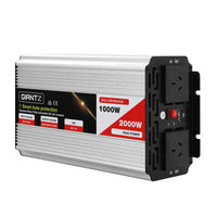 Thumbnail for Giantz Power Inverter 1000W or 2000W Pure Sine Wave 12V-240V Camping Boat Caravan