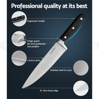 Thumbnail for 5-Star Chef 14PCS Kitchen Knife Set Stainless Steel Non-stick with Sharpener