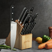 Thumbnail for 5-Star Chef 14PCS Kitchen Knife Set Stainless Steel Non-stick with Sharpener