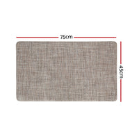 Thumbnail for Artiss Kitchen Mat 45x75cm Textilene Floor Rug Carpet Non-slip