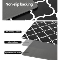 Thumbnail for Artiss Kitchen Mat 45x75cm PVC Floor Rug Carpet Non-slip Gina