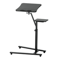 Thumbnail for Artiss Laptop Desk Computer Table Height Adjustable Tiltable Mouse Board Black