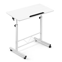 Thumbnail for Artiss Laptop Desk Table Adjustable 80CM White