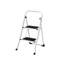 Thumbnail for Giantz 2 Step Ladder Multi-Purpose Folding Steel Light Weight Platform