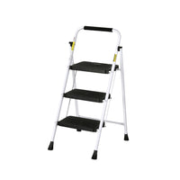 Thumbnail for Giantz 3 Step Ladder Multi-Purpose Folding Steel Light Weight Platform