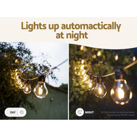 Thumbnail for 17m Solar Festoon Lights Outdoor LED String Light Christmas Decorations Party